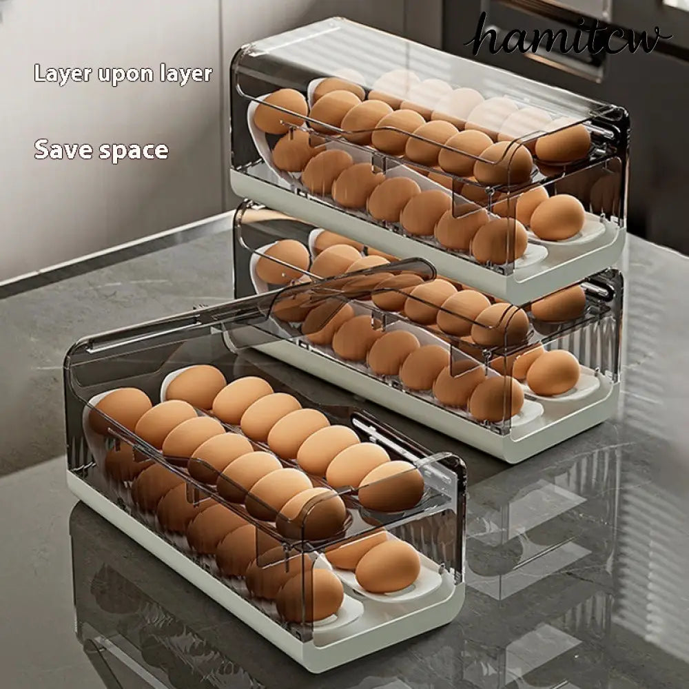 Drop-Resistant Egg Storage Box