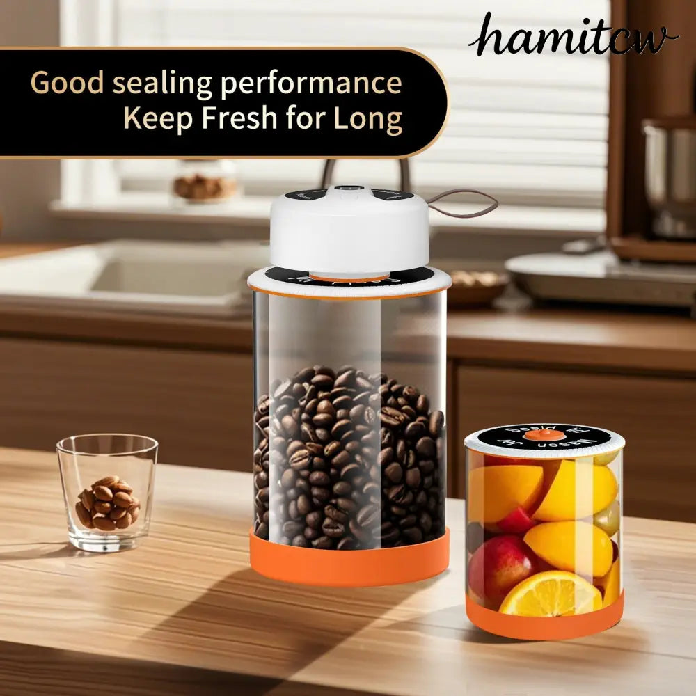 Electric Vacuum Jar Sealer - White