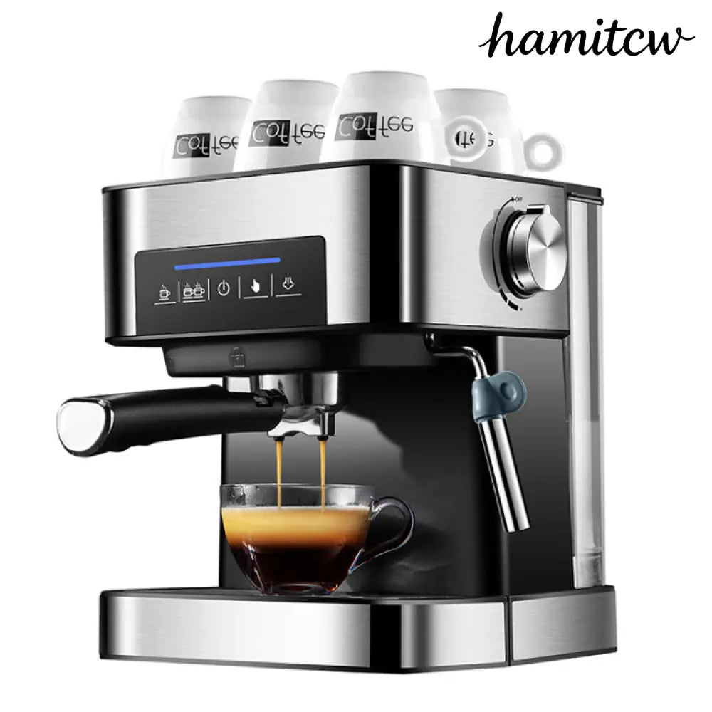 Espresso Machine with Milk Frother - Black / EU