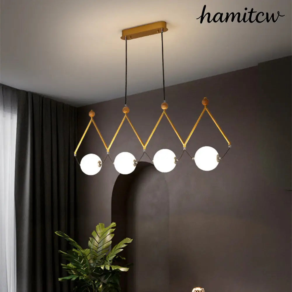 European Multi-Head Dining Pendant Lamp