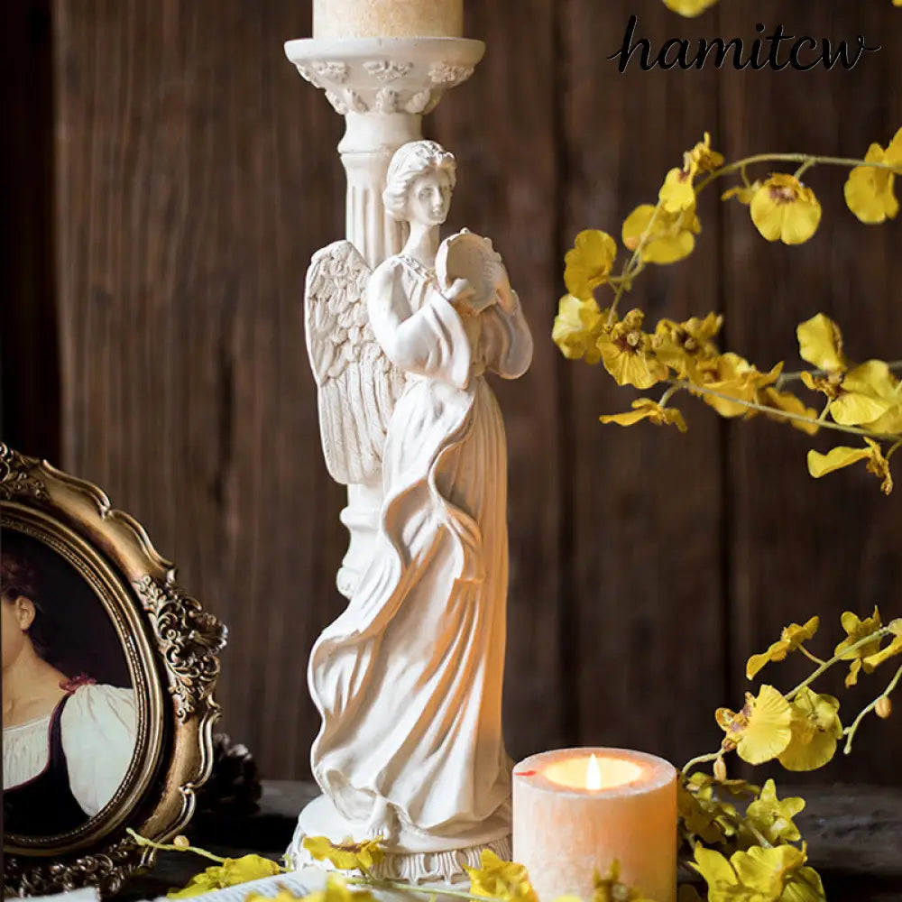 Goddess Sculpture Candle Holder