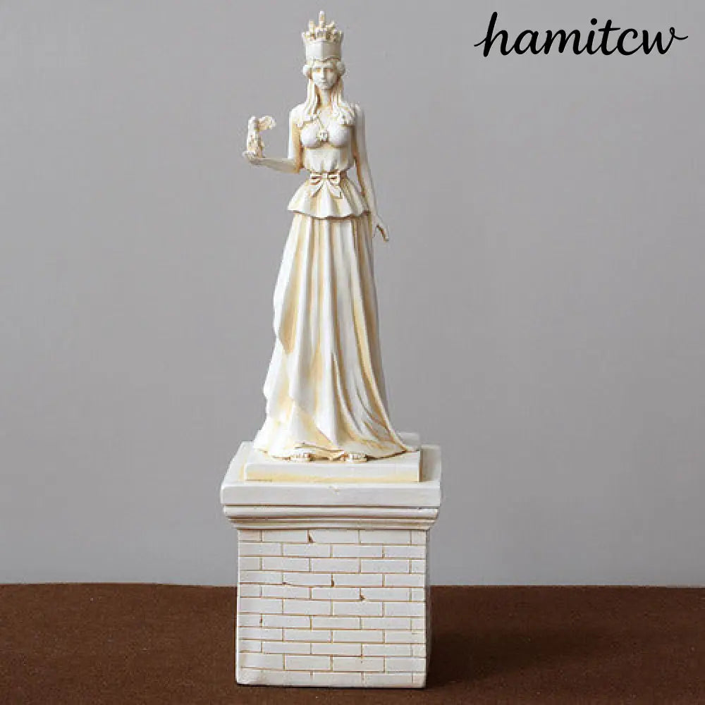Greek Goddess Athena Resin Statue