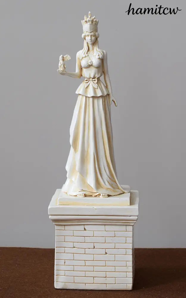 Greek Goddess Athena Resin Statue