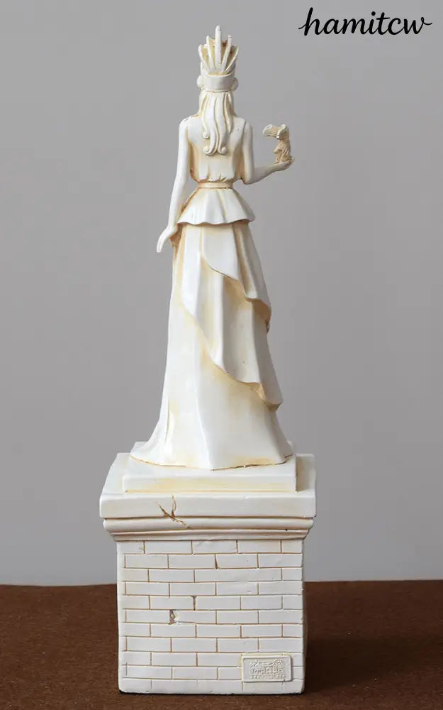 Greek Goddess Athena Resin Statue
