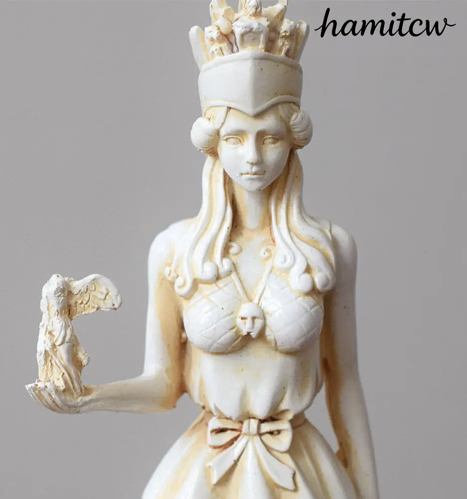 Greek Goddess Athena Resin Statue