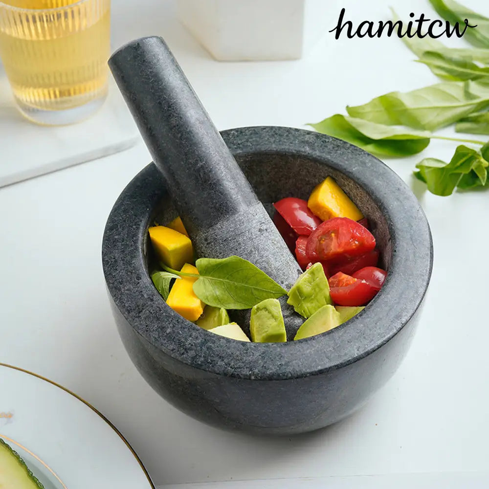 Marble Mortar and Pestle Set