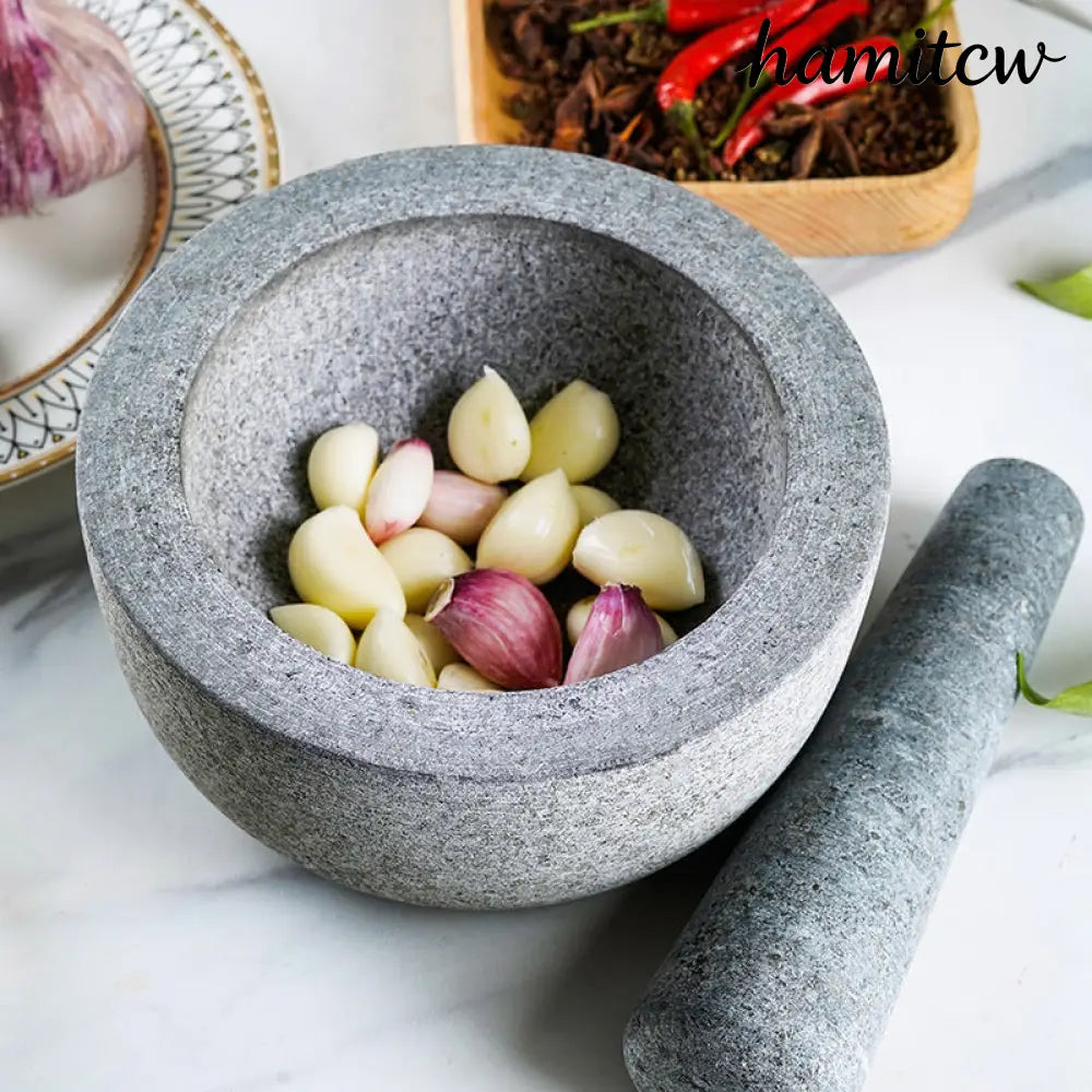 Marble Mortar and Pestle Set