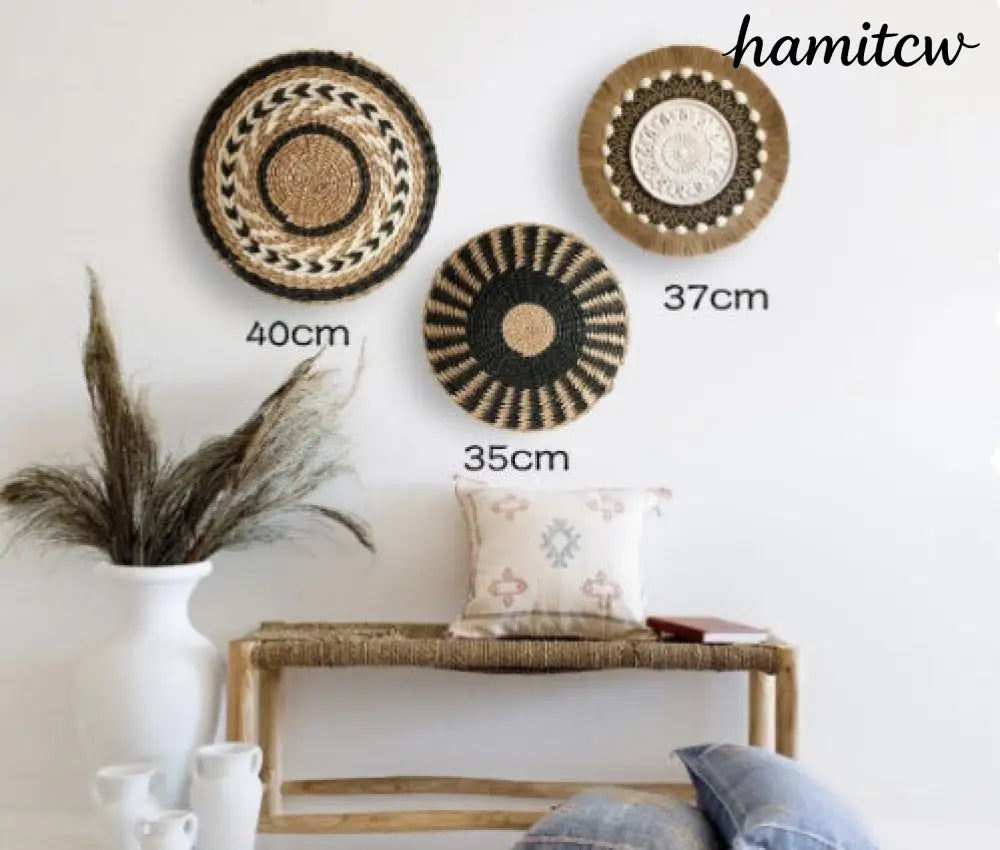 Moroccan Bohemian Wall Hanging Plates - 1Combination